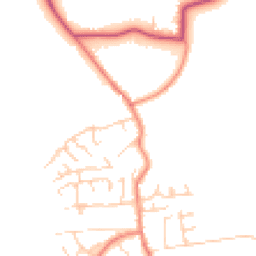 Daytime road noise heatmap for HU12 9HG