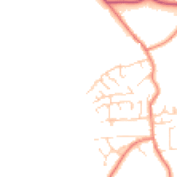 Daytime road noise heatmap for HU12 9HQ