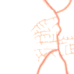 Daytime road noise heatmap for HU12 9HZ