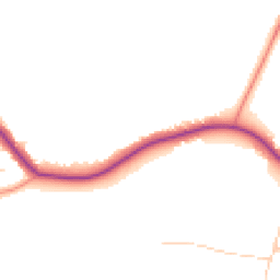 Daytime road noise heatmap for HU12 9NQ