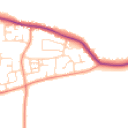 Daytime road noise heatmap for HU12 9PT