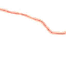 Night-time road noise heatmap for HU12 9PT