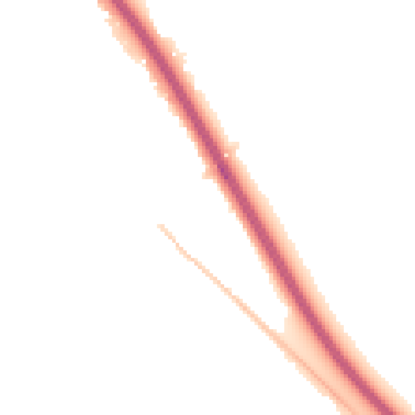 Night-time road noise heatmap for HU15 1RL