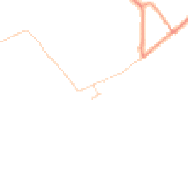 Daytime road noise heatmap for HU15 1RP