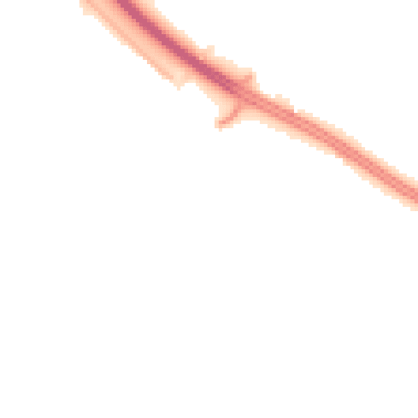 Night-time road noise heatmap for HU15 1TD