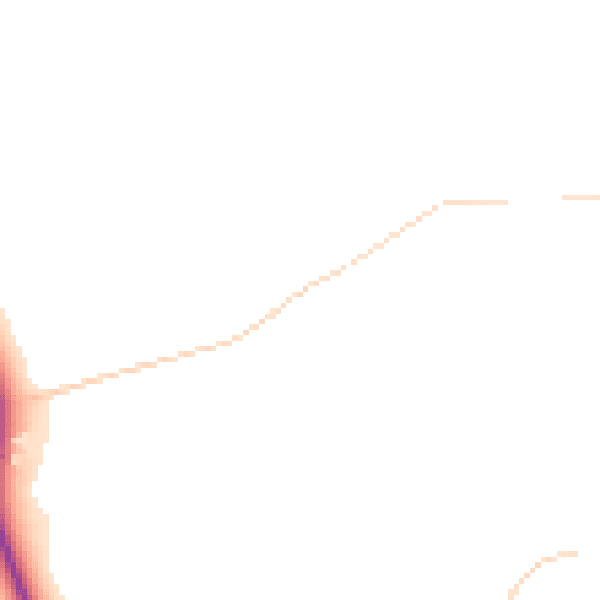 Daytime road noise heatmap for HU15 2AG