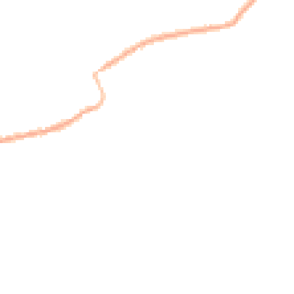 Night-time road noise heatmap for HU15 2LF
