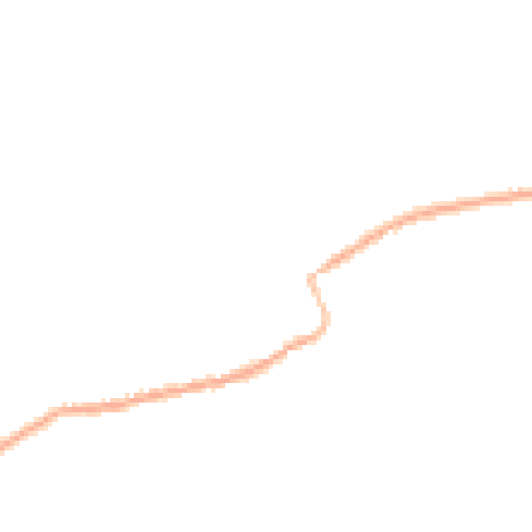 Night-time road noise heatmap for HU15 2LR