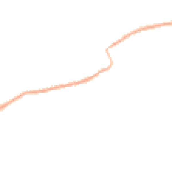 Night-time road noise heatmap for HU15 2NP