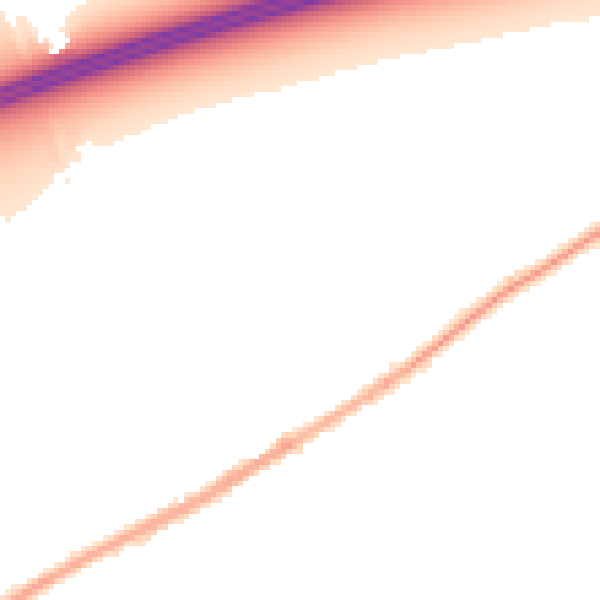 Night-time road noise heatmap for HU15 2QY