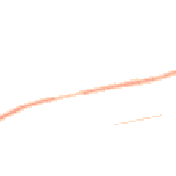 Night-time road noise heatmap for HU15 2SH