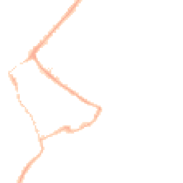 Night-time road noise heatmap for HU17 0AG