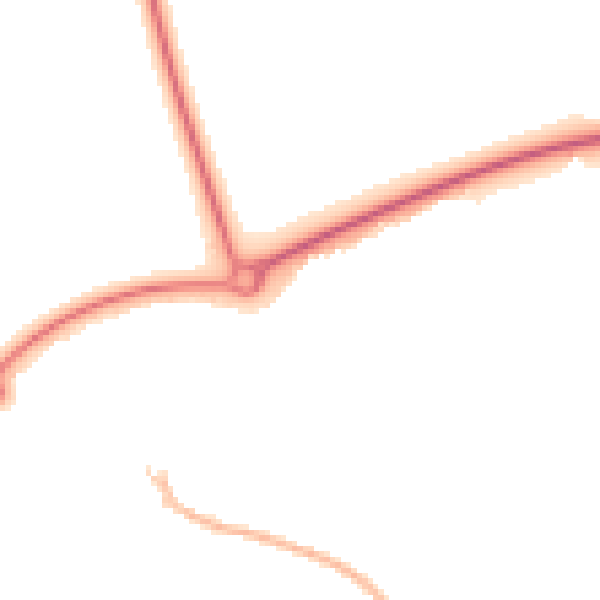 Night-time road noise heatmap for HU17 7DQ