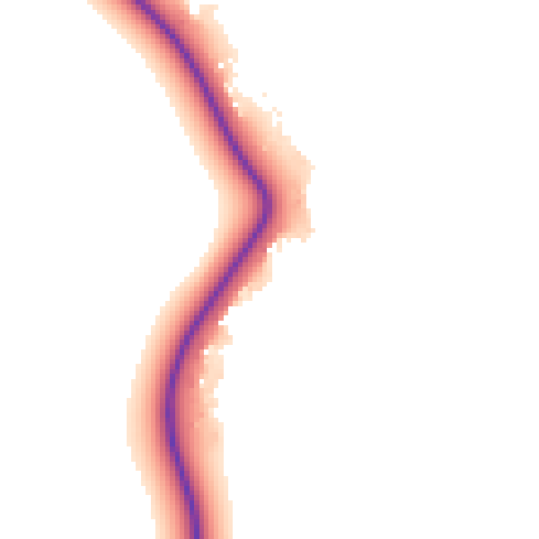 Daytime road noise heatmap for HU17 7LQ