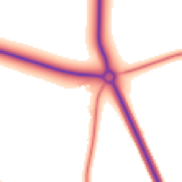 Daytime road noise heatmap for HU17 8QX
