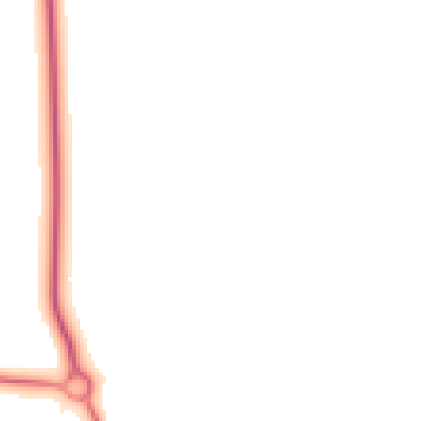 Night-time road noise heatmap for HU17 8QY