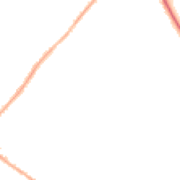 Night-time road noise heatmap for HU17 9DJ