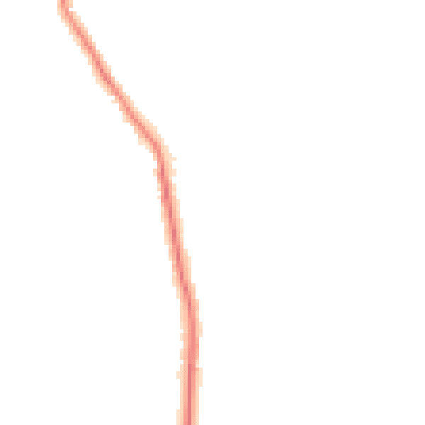 Night-time road noise heatmap for HU19 2QD