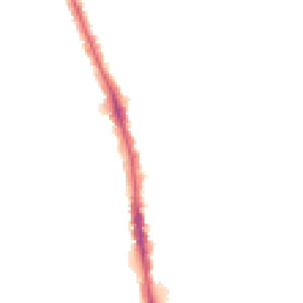 Night-time road noise heatmap for HU5 1AT