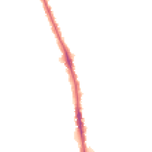 Night-time road noise heatmap for HU5 1AX