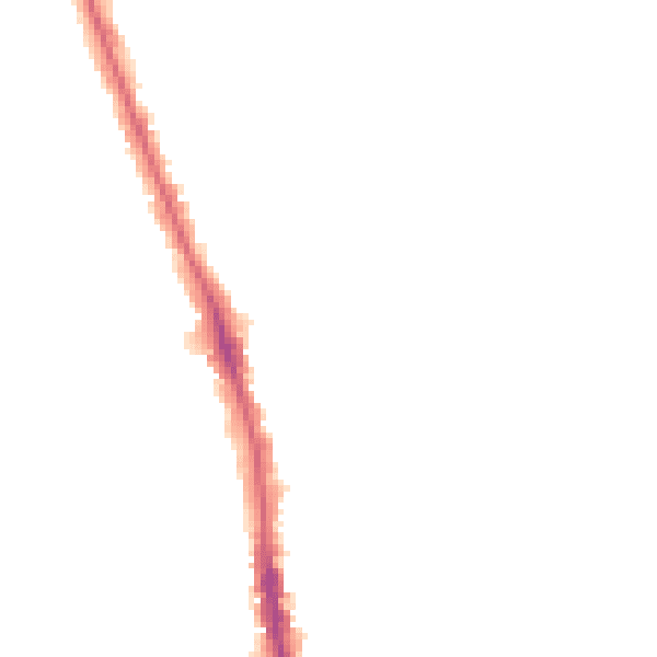 Night-time road noise heatmap for HU5 1DU