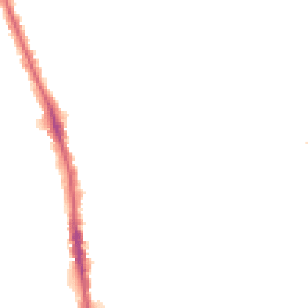 Night-time road noise heatmap for HU5 1HH