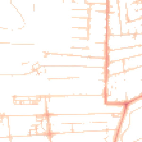 Daytime road noise heatmap for HU5 2AT