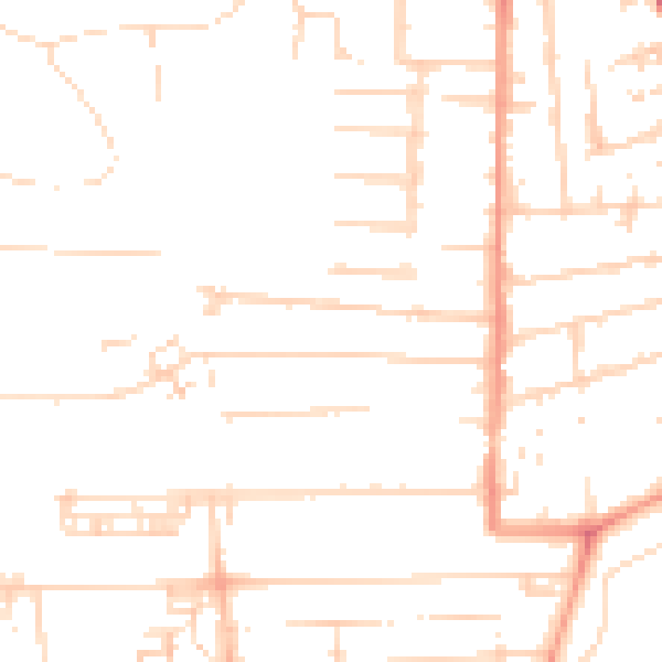 Daytime road noise heatmap for HU5 2BH