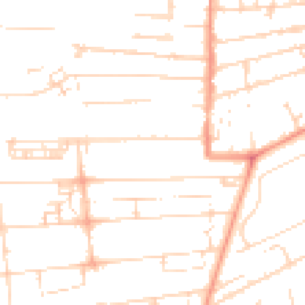 Daytime road noise heatmap for HU5 3AW