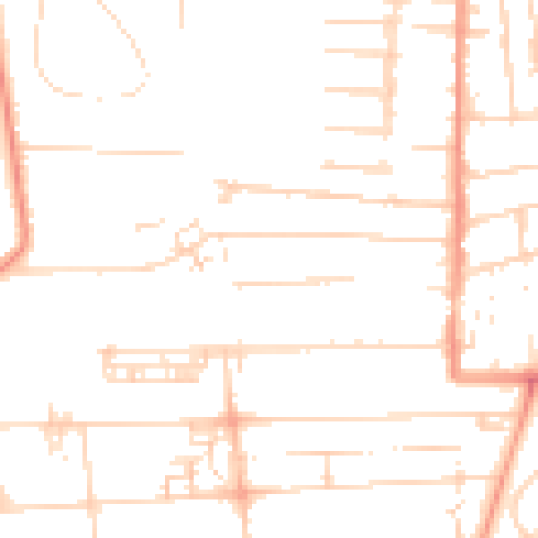 Daytime road noise heatmap for HU5 3BT
