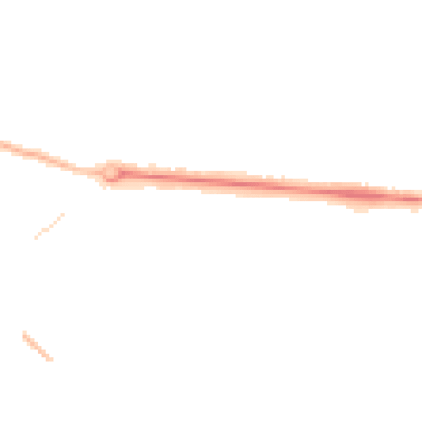 Night-time road noise heatmap for HU5 4BA