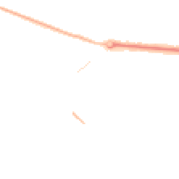Night-time road noise heatmap for HU5 4QP