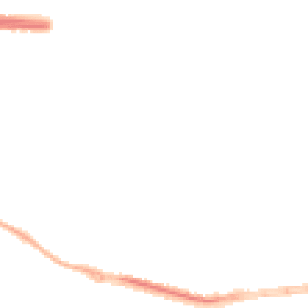 Night-time road noise heatmap for HU5 5YR