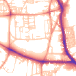 Daytime road noise heatmap for HX3 0BE
