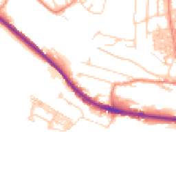 Daytime road noise heatmap for HX3 0TZ