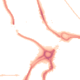 Night-time road noise heatmap for HX3 5AR