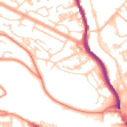 Daytime road noise heatmap for HX3 5EE
