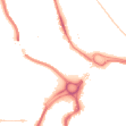 Night-time road noise heatmap for HX3 5WL