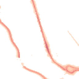 Night-time road noise heatmap for HX3 6ET