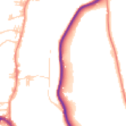 Daytime road noise heatmap for HX3 6UE