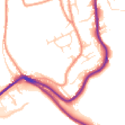 Daytime road noise heatmap for HX3 7BX