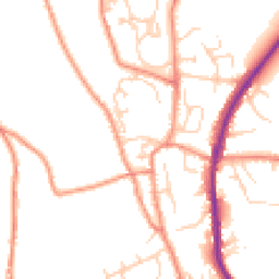 Daytime road noise heatmap for HX3 7EF