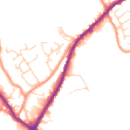 Daytime road noise heatmap for HX3 7NS