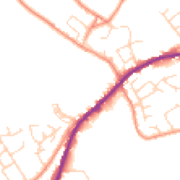 Daytime road noise heatmap for HX3 7PD