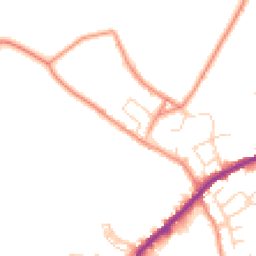 Daytime road noise heatmap for HX3 7PN