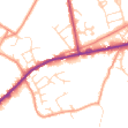 Daytime road noise heatmap for HX3 7RQ