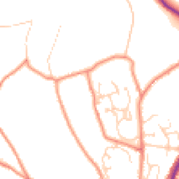 Daytime road noise heatmap for HX3 7SP