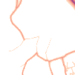 Daytime road noise heatmap for HX3 7TA