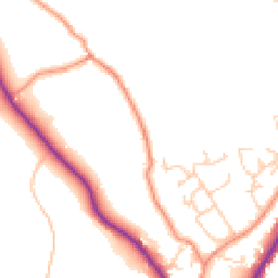 Daytime road noise heatmap for HX3 7TQ