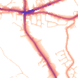 Daytime road noise heatmap for HX3 8FX
